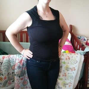 Banana Republic boat neck sleeveless